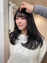 サロンドジョー(salon de joe) 【井上】レイヤーカット韓国顔まわりフェイスレイヤー横浜