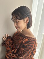 ニモ(NIMO.)&nbsp;切りっぱなしボブ顔まわりカット