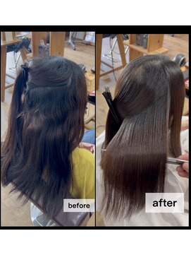 アクロ ヘアー ステージ(ACRO hair stage) リタッチ矯正＋トリートメント＋カット
