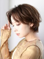 アムネシア 三軒茶屋(AMNESIA)&nbsp;センターパートショートボブ/大人ショート