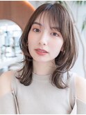 20代30代かわいい/顔周りレイヤー/髪質改善/髪質改善ストレート