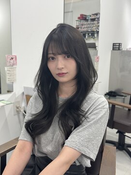 ハピネス 梅田茶屋町店(HAPPINESS) 韓国ヘア/レイヤーカット/顔周り/ブリーチなし/グレージュ