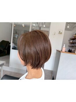 ［磐田］大人女性の美フォルムショート/ボブが得意◎髪のお悩みを聞きながら扱いやすいスタイルをご提案♪