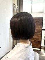 ルアン 上通り(ruen)&nbsp;ミニボブ　切りっぱなしボブ　似合わせカット　熊本
