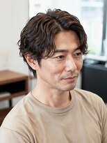 ウィロー(WILLOW)&nbsp;【WILLOW京橋】ニュアンスパーマセンターパート