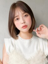 キリ 表参道(kyli)&nbsp;美髪デジタルパーマうる艶髪小顔カット斜めバング大人可愛い