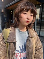 ソワンドゥブレスココ 京都店(soin de brace coco.)&nbsp;チョコブラウン×ウルフカット