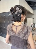 20代人気！ボブヘアセットゆるふわヘアセット名古屋/中西