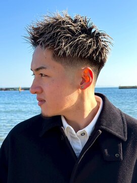 ヒロギンザ 京都本店(HIRO GINZA) アップバングフェード