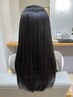 【ドライヤーが10分時短に】 似合わせカット+美髪矯正(トリートメント付き)
