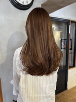 カールム(carlm) 明るめミルキーベージュ×ナチュラルレイヤー
