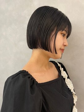 フォト 富山(foto) ミニボブ/ぱっつとボブ／切りっぱなしボブ