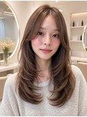 韓国風レイヤー/レイヤーカット