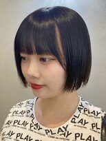 シー 茜部店(See.)&nbsp;タッセルボブ　髪質改善ストレート