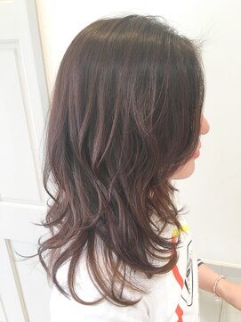 ダークカラー Violet Neolive An 溝の口 L ネオリーブアン Neolive An のヘアカタログ ホットペッパービューティー