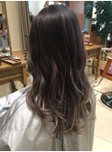 クラシックグレージュ×シルキーパールアッシュ☆