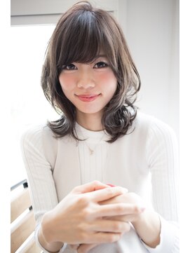 エイト 福岡天神店(EIGHT fukuoka) 【EIGHT天神】とろみレイヤー×ゆるハネミディ×バレイヤージュ