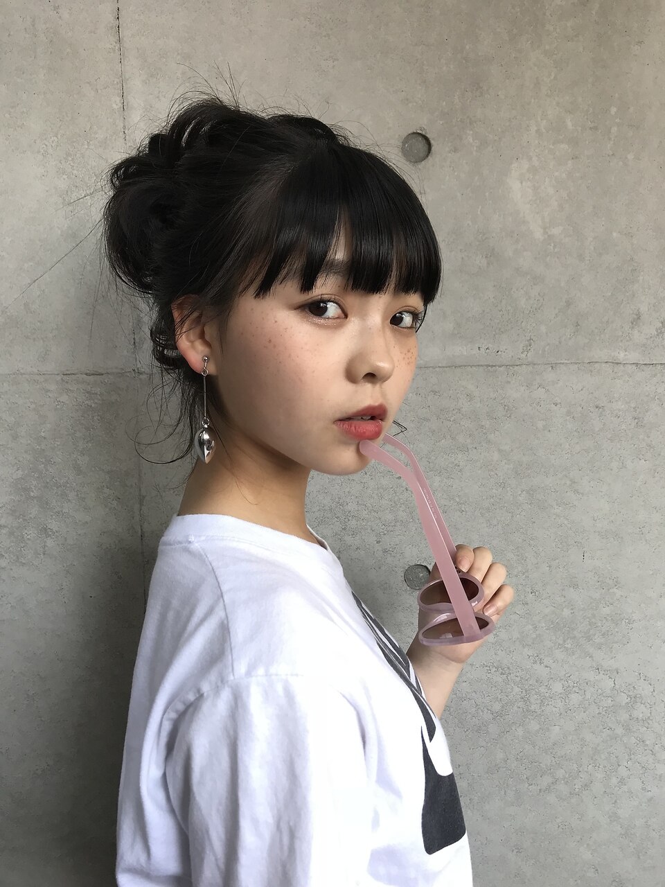 黒髪／ロング／ストレート SNOBemoi minemoto：L013764592