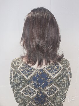 シェル 吉祥寺(shell) シルキーレイヤー☆外ハネミディ