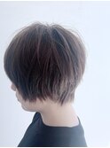 マニッシュショート［ネイビーカラー］