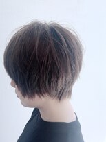 マニッシュショート［ネイビーカラー］