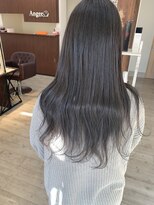 ヘアー アトリエ アンジー(Hair Atelier Angee)&nbsp;ブリーチなしのティントバーで染めるグレーカラー