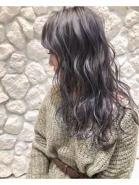 モアナ バイ ヘッドライト 武蔵小杉店(Moana by HEADLIGHT) グレージュ#デザインカラー#大人かわいい#イメチェン