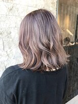 ウノプリール 茶屋町店(unopulir)&nbsp;【unopulir永尾】ピンクベージュ☆ラフ可愛いウェーブボブ