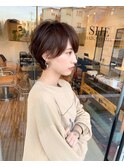 大人可愛いレディーショート【middle daikanyama】丸岡奈央