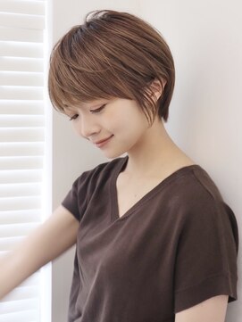 ミチオ ノザワ ヘアサロン ギンザ(Michio Nozawa HAIR SALON Ginza) 耳かけ小顔ショート×似合わせカット【瀧上丈司】