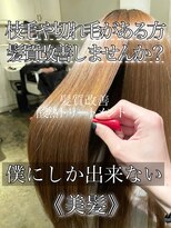 髪質改善と縮毛矯正の専門店 サンティエ(scintiller) 髪質改善酸熱トリートメント