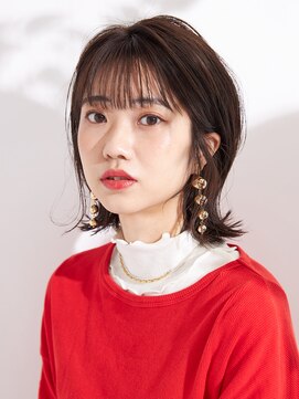 ピークアブー アヴェダ 池袋東武(PEEK-A-BOO AVEDA) スッキリ可愛い外はねボブ/くびれヘア