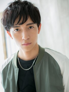 モッズヘアメン 札幌月寒店(mod's hair men) 重めツーブロックパーマニュアンスマッシュg札幌月寒