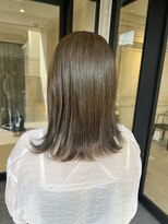 アソビセカンド 原宿(ASOBI 2nd)&nbsp;オリーブベージュ　20代/30代/ブリーチなし