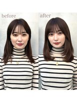 ミラリー トウキョウ(Mirareee Tokyo)&nbsp;20代30代40代◎栗色波巻きミルクチョコレート艶感エギョモリ