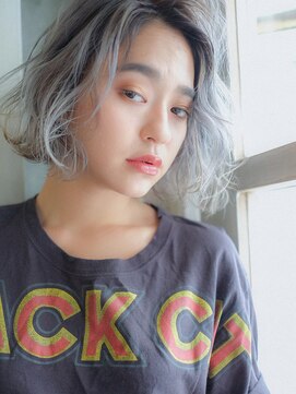 アルバム 銀座(ALBUM GINZA) ゆるふわウェーブ_ショコラアッシュヘルシースタイル_39343