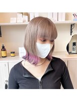 ユニ(Uni.)&nbsp;ベージュカラー×エンドカラー