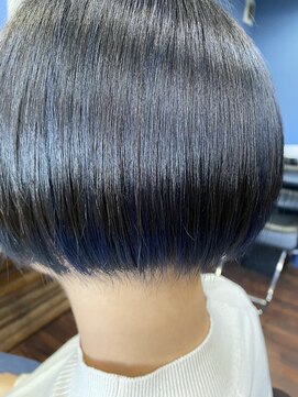 キャトル ヘアデザイン(quatre HAIR DESIGN) 裾カラーハイライト