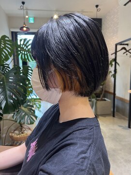 ヘア サロン ルート 幕張(Hair Salon ROUTE) 《大人可愛い》20代30代40代丸みひし形ボブ　[ROUTE 幕張店]