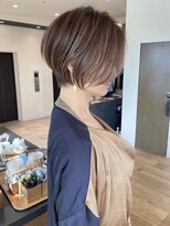 前下がりショート/前髪/絶壁解消/小顔効果/30代/40代【橋本】