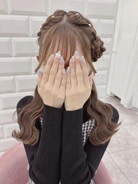 リルミー(Lilme) 最近人気の！片耳ひつじヘア＊まゆ