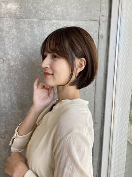 アンバー 池袋(amber) 丸みショートボブ[池袋/池袋駅]