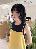 ミディアム ウルフパーマ