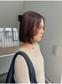 透明感髪質改善ベージュダブルカラーミルクティーグレージュ