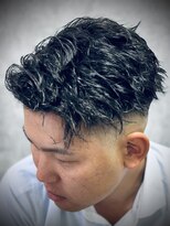 ヒロギンザ 新橋銀座口店(HIRO GINZA)&nbsp;ツイスパ×スキンフェード