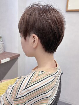 オウル(Owll) 【Owll】石田学史ベリーショート20代30代40代くすみベージュ