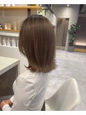 ミルクティーグレージュ