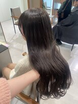 ローレンアオ(LOREN AO)&nbsp;ラベンダーグレージュ/イルミナカラー/ロング/ブラウン