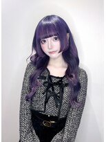 ヘアーエクステンド エフ 渋谷(f)&nbsp;パープルヘアー