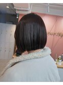 ぱつっとボブ(縮毛矯正/ストレート/TOKIOトリートメント/池袋)